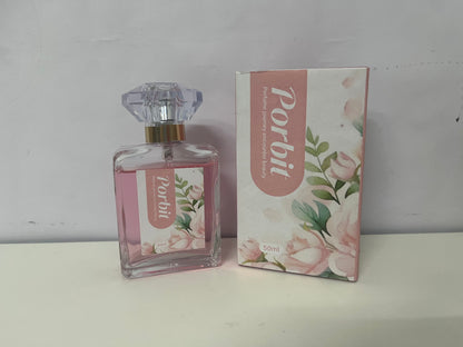 [Porbit Perfumes]-Pink Rose Eau de Toilette - 50ml Fresh Floral & Fruity Fragrance for Women