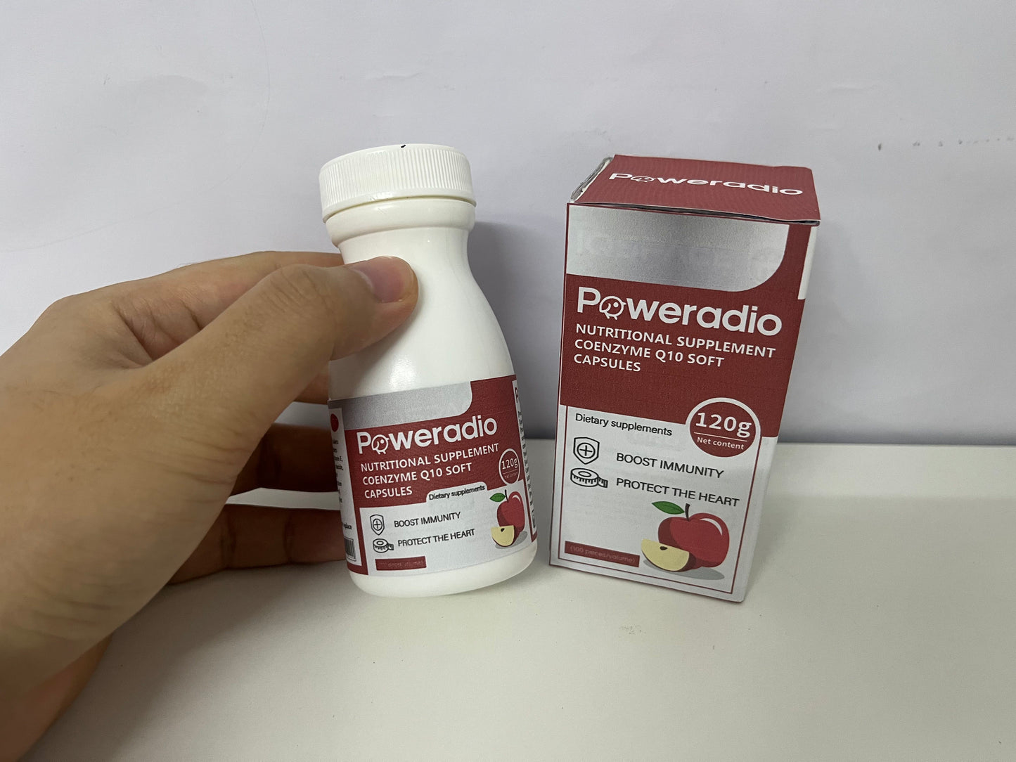 Poweradio Nutritional supplements Coenzyme Q10 Soft Capsules - 100 Count (120g)