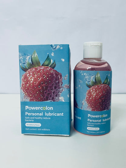 Powercolon Strawberry Flavor Personal Lubricant