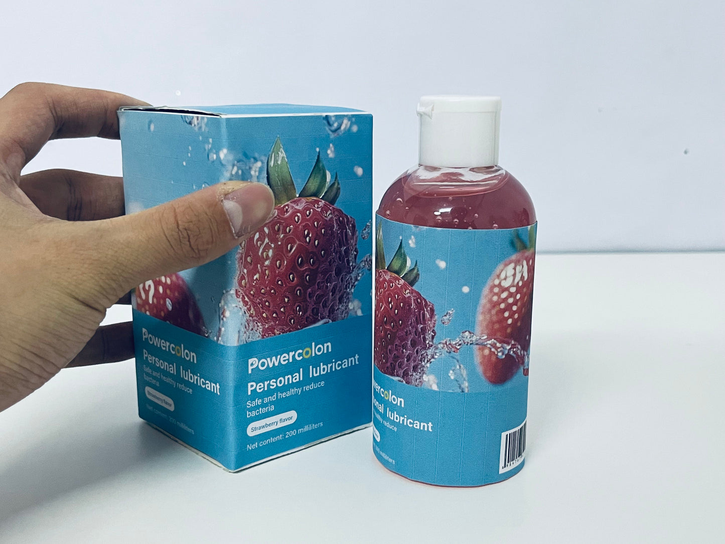Powercolon Strawberry Flavor Personal Lubricant