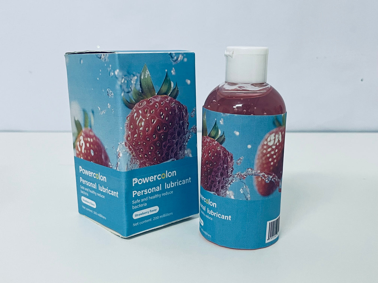 Powercolon Strawberry Flavor Personal Lubricant