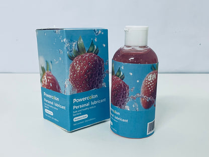 Powercolon Strawberry Flavor Personal Lubricant