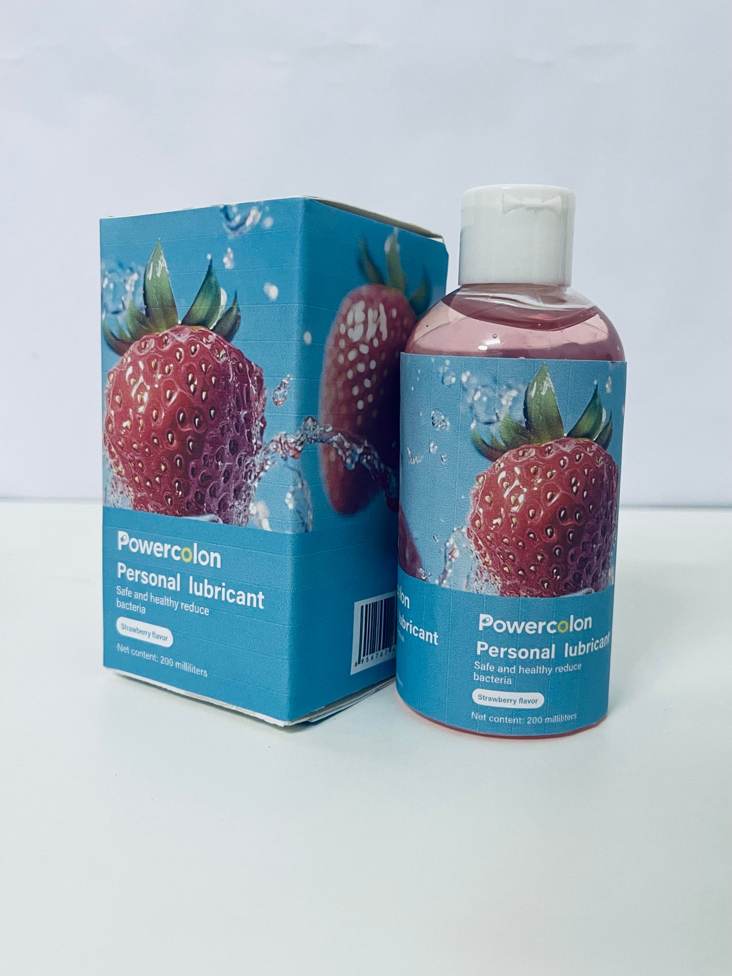 Powercolon Strawberry Flavor Personal Lubricant