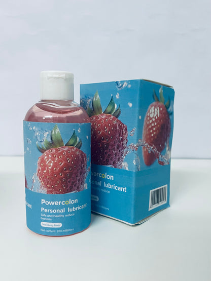 Powercolon Strawberry Flavor Personal Lubricant