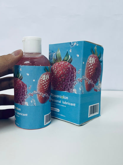 Powercolon Strawberry Flavor Personal Lubricant
