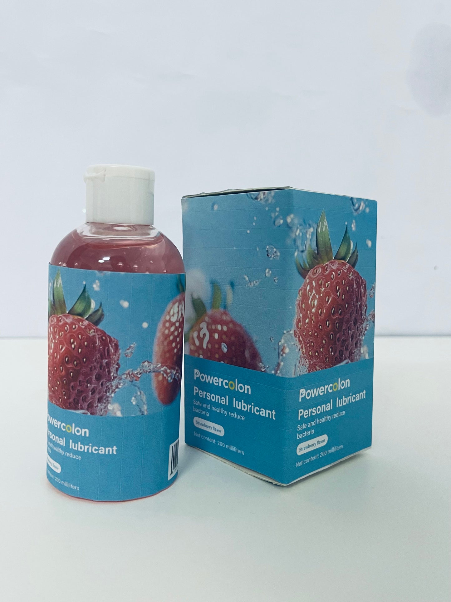Powercolon Strawberry Flavor Personal Lubricant