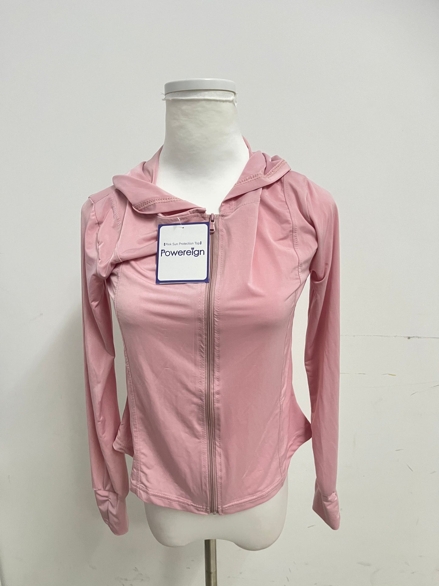 【Powereign Athletic shirts】——Powereign Cooling Sun Protection Athletic Jacket - Lightweight & Quick-Dry Hooded Top