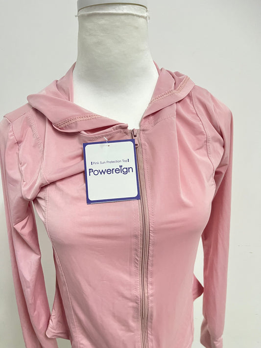 【Powereign Athletic shirts】——Powereign Cooling Sun Protection Athletic Jacket - Lightweight & Quick-Dry Hooded Top