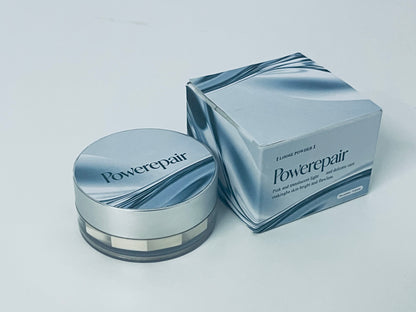 Powerepair Pink Translucent Soft Light Loose Powder Setting & Skin-Caring Style A Long-Lasting Clear & Flawless Item for Makeup