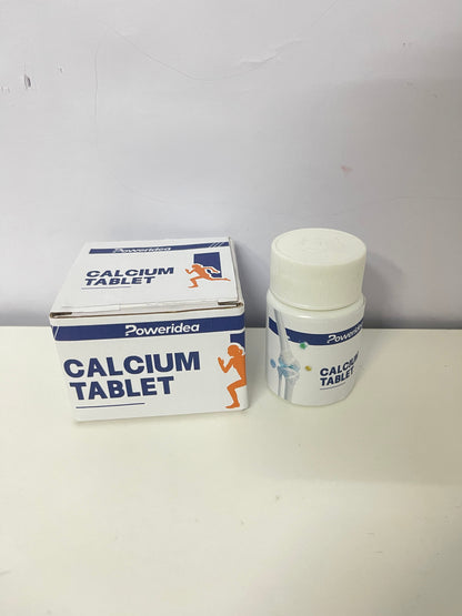 Poweridea 500mg Calcium Carbonate Tablets (60-Count)