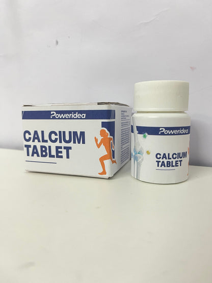 Poweridea 500mg Calcium Carbonate Tablets (60-Count)