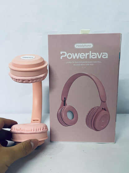 Powerlava Upgraded Hybrid Noise Cancelling Headphones with Transparent Modes Wireless Bluetooth with Mic Deep Bass Soft-Earpads Hi-Fi Audio Comfortable Fit Long Playtime for Home Office Travel Over Ear Pink
