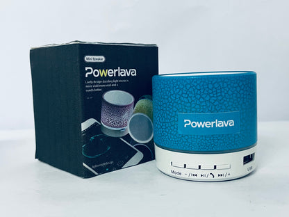 Powerlava Portable Mini Speaker, Super Bass Stereo Rechargeable Speaker