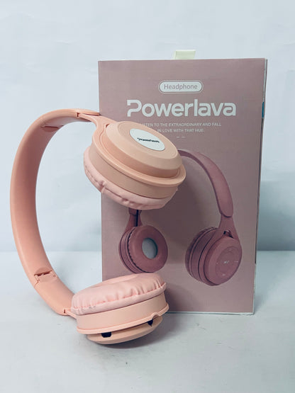 Powerlava Upgraded Hybrid Noise Cancelling Headphones with Transparent Modes Wireless Bluetooth with Mic Deep Bass Soft-Earpads Hi-Fi Audio Comfortable Fit Long Playtime for Home Office Travel Over Ear Pink