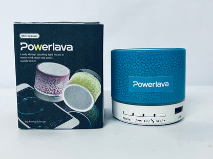 Powerlava Portable Mini Speaker, Super Bass Stereo Rechargeable Speaker