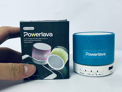 Powerlava Portable Mini Speaker, Super Bass Stereo Rechargeable Speaker