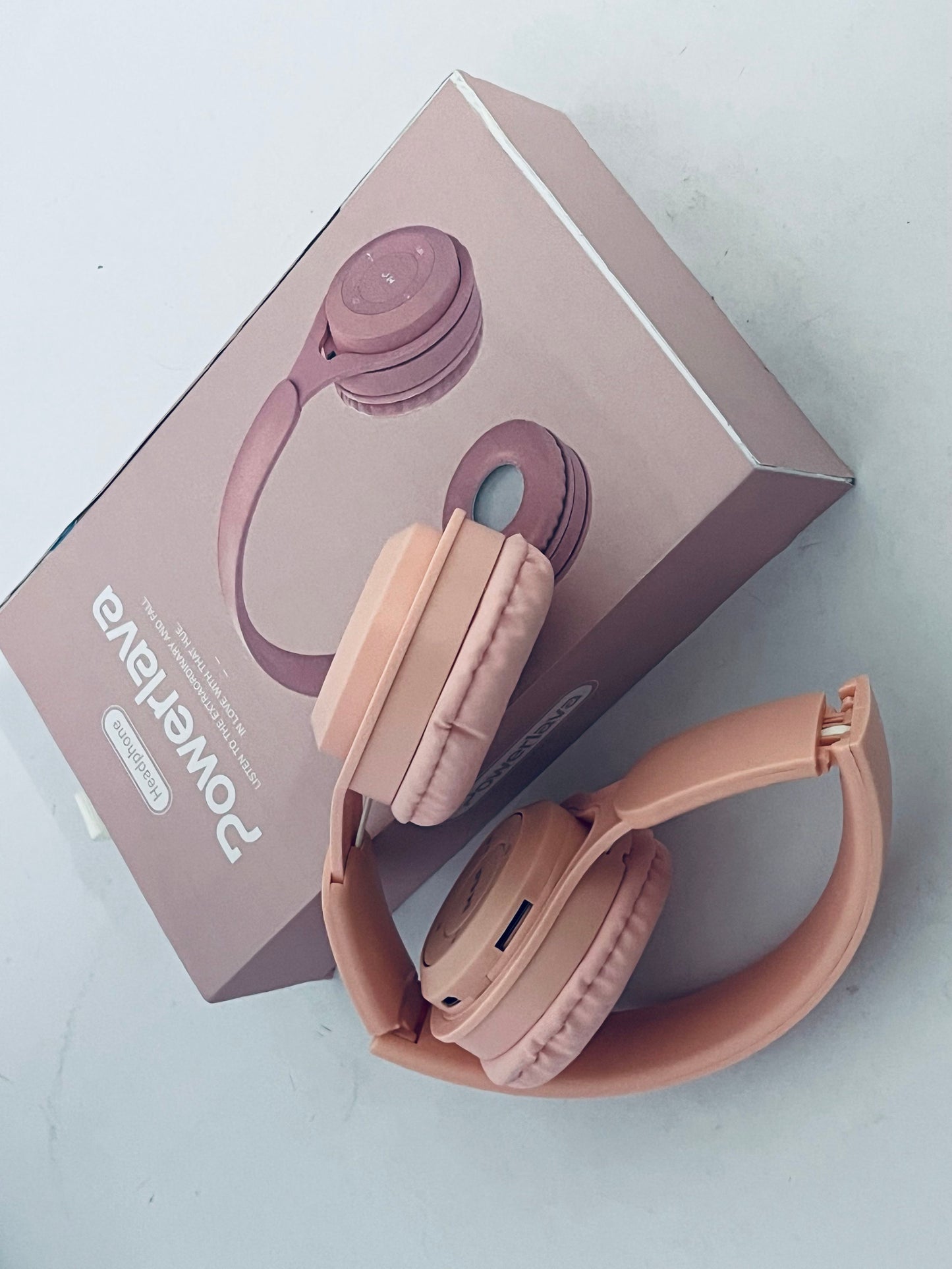 Powerlava Upgraded Hybrid Noise Cancelling Headphones with Transparent Modes Wireless Bluetooth with Mic Deep Bass Soft-Earpads Hi-Fi Audio Comfortable Fit Long Playtime for Home Office Travel Over Ear Pink
