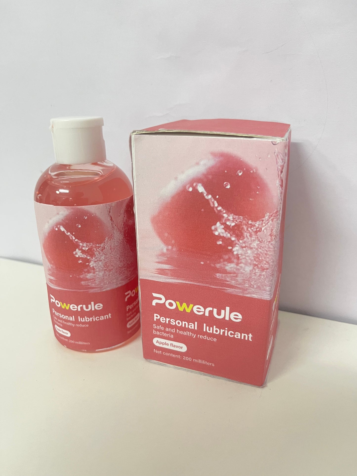 Powerule Apple Flavor Personal Lubricant