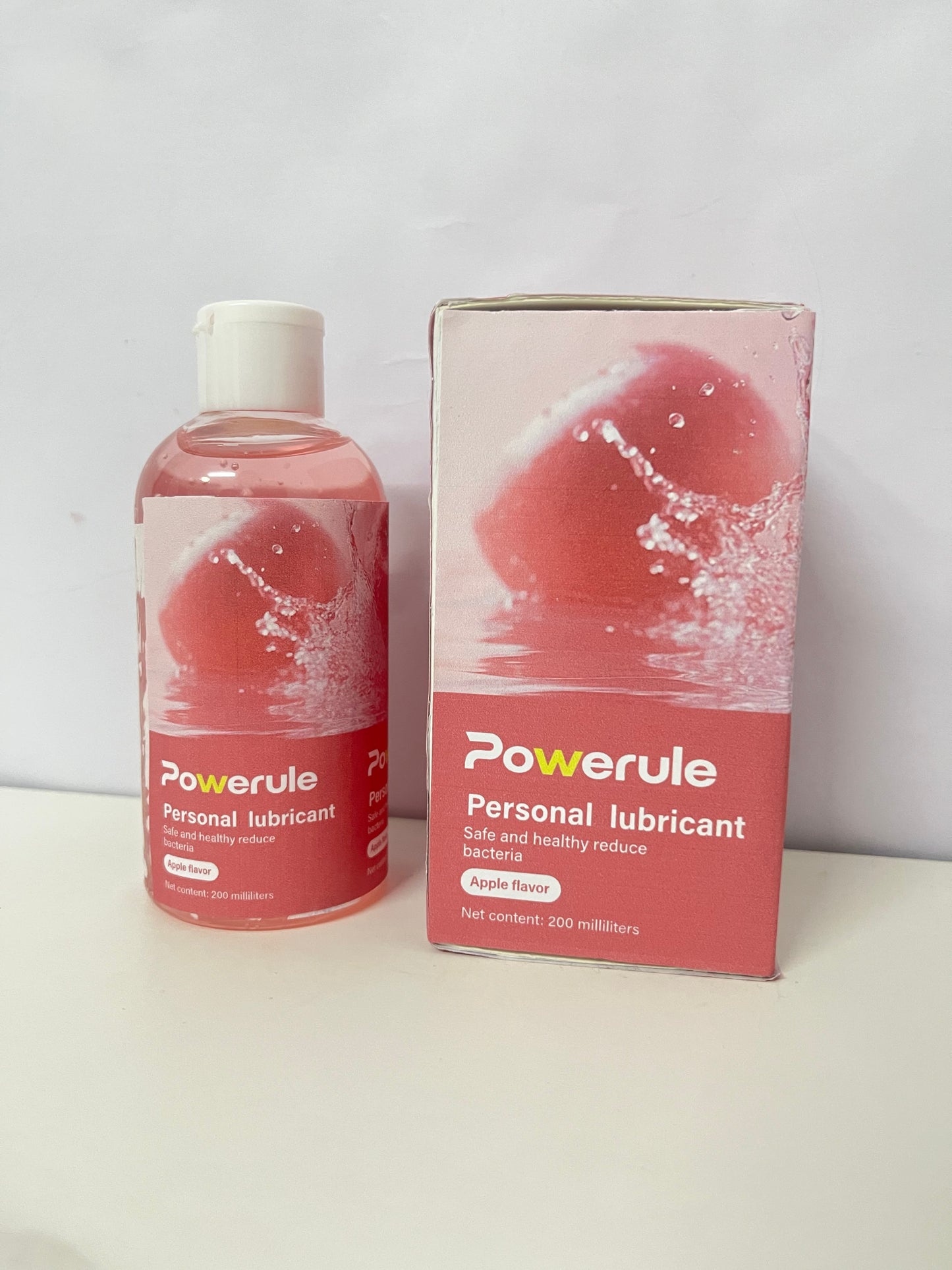 Powerule Apple Flavor Personal Lubricant