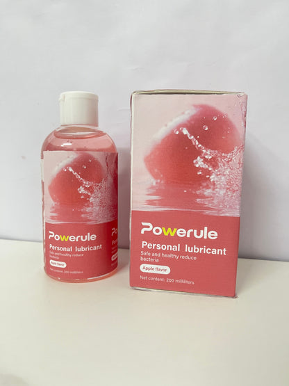 Powerule Apple Flavor Personal Lubricant
