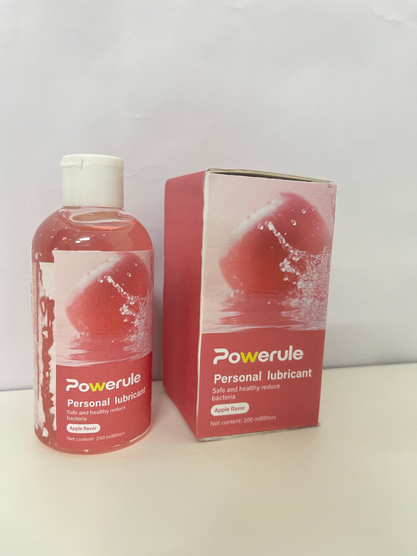 Powerule Apple Flavor Personal Lubricant