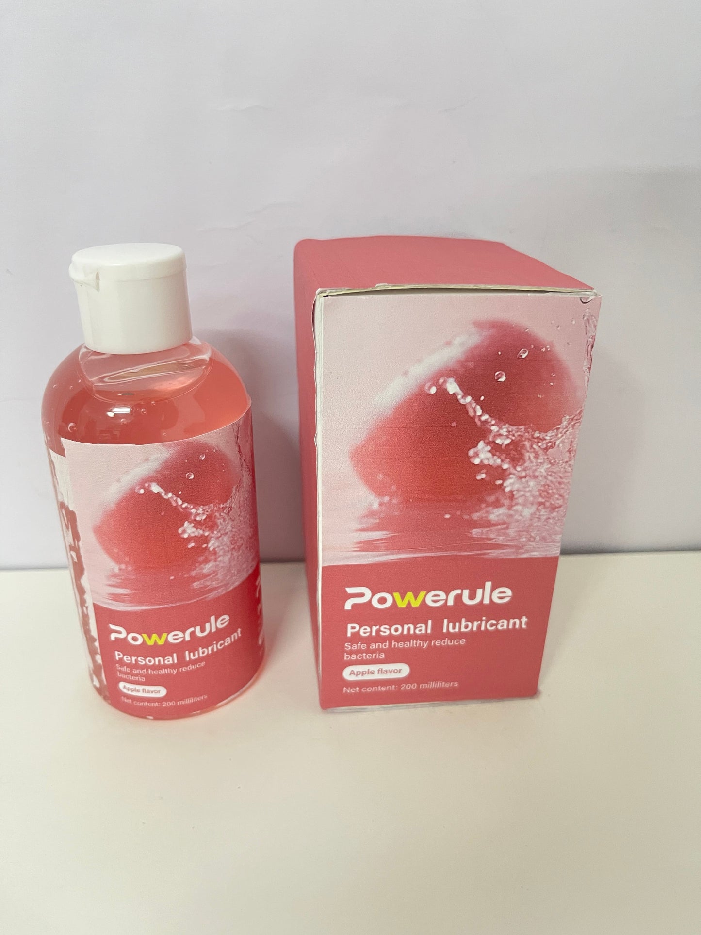 Powerule Apple Flavor Personal Lubricant