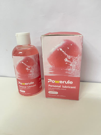 Powerule Apple Flavor Personal Lubricant