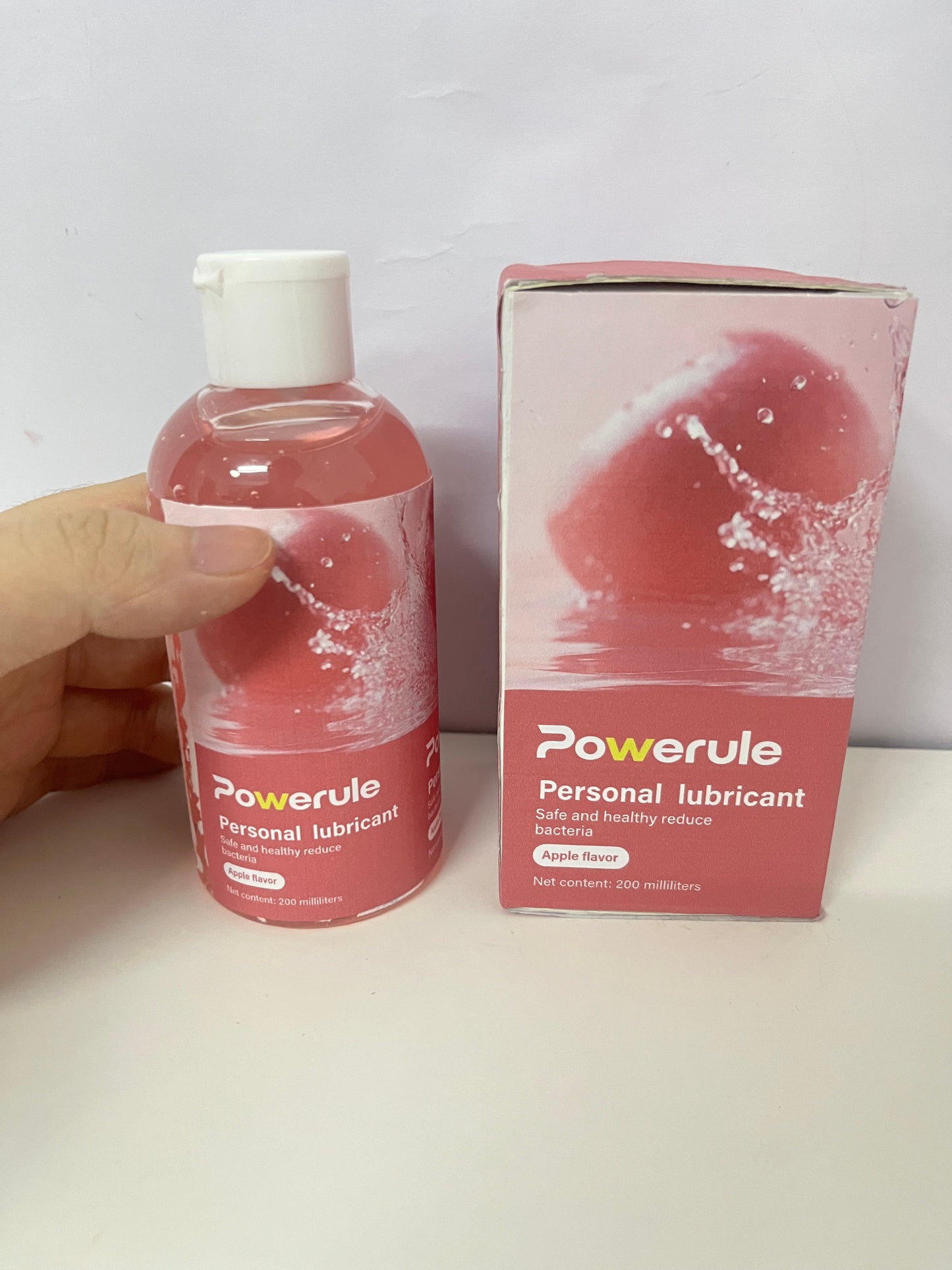 Powerule Apple Flavor Personal Lubricant