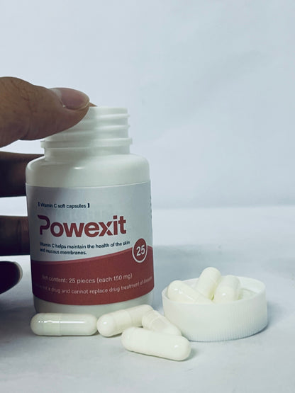 Powexit  Vitamin Code Raw Vitamin C, Whole Food Vitamin C Capsules + Fruit & Veggie Blend & Probiotics, Supplements for Adults, Vegan, Gluten Free