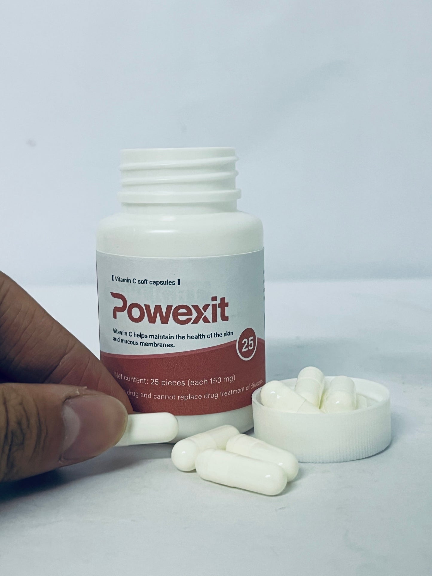 Powexit  Vitamin Code Raw Vitamin C, Whole Food Vitamin C Capsules + Fruit & Veggie Blend & Probiotics, Supplements for Adults, Vegan, Gluten Free