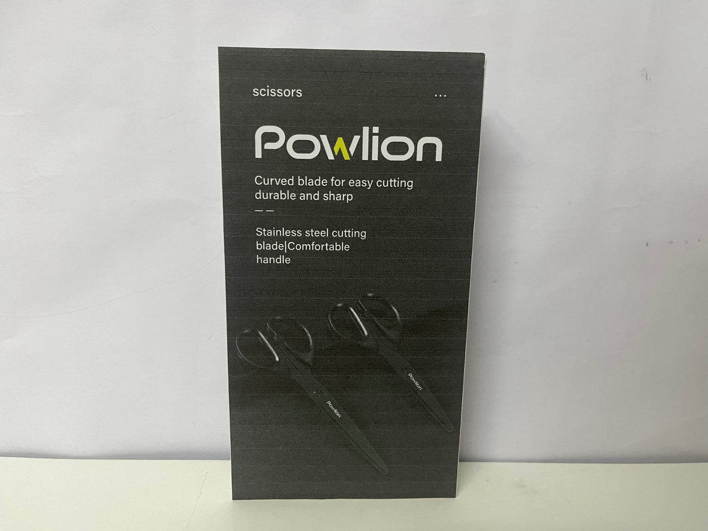 【Powlion Curved Blade Scissors】—— Sharp, Comfortable Cutting for Everyday Tasks