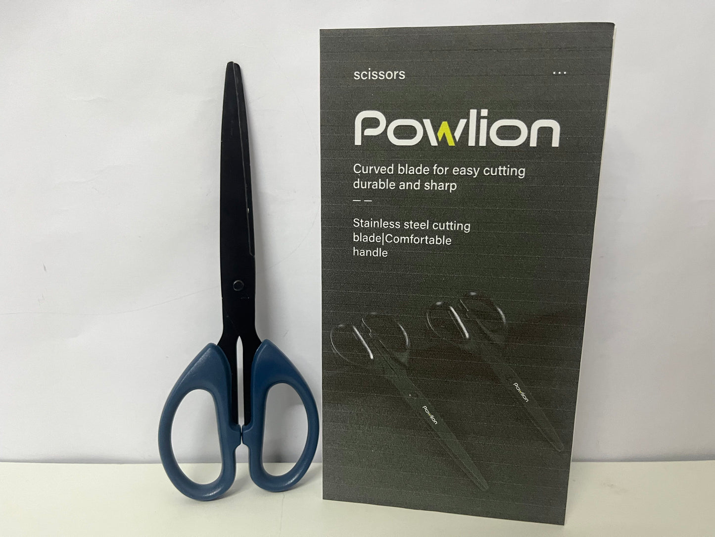 【Powlion Curved Blade Scissors】—— Sharp, Comfortable Cutting for Everyday Tasks