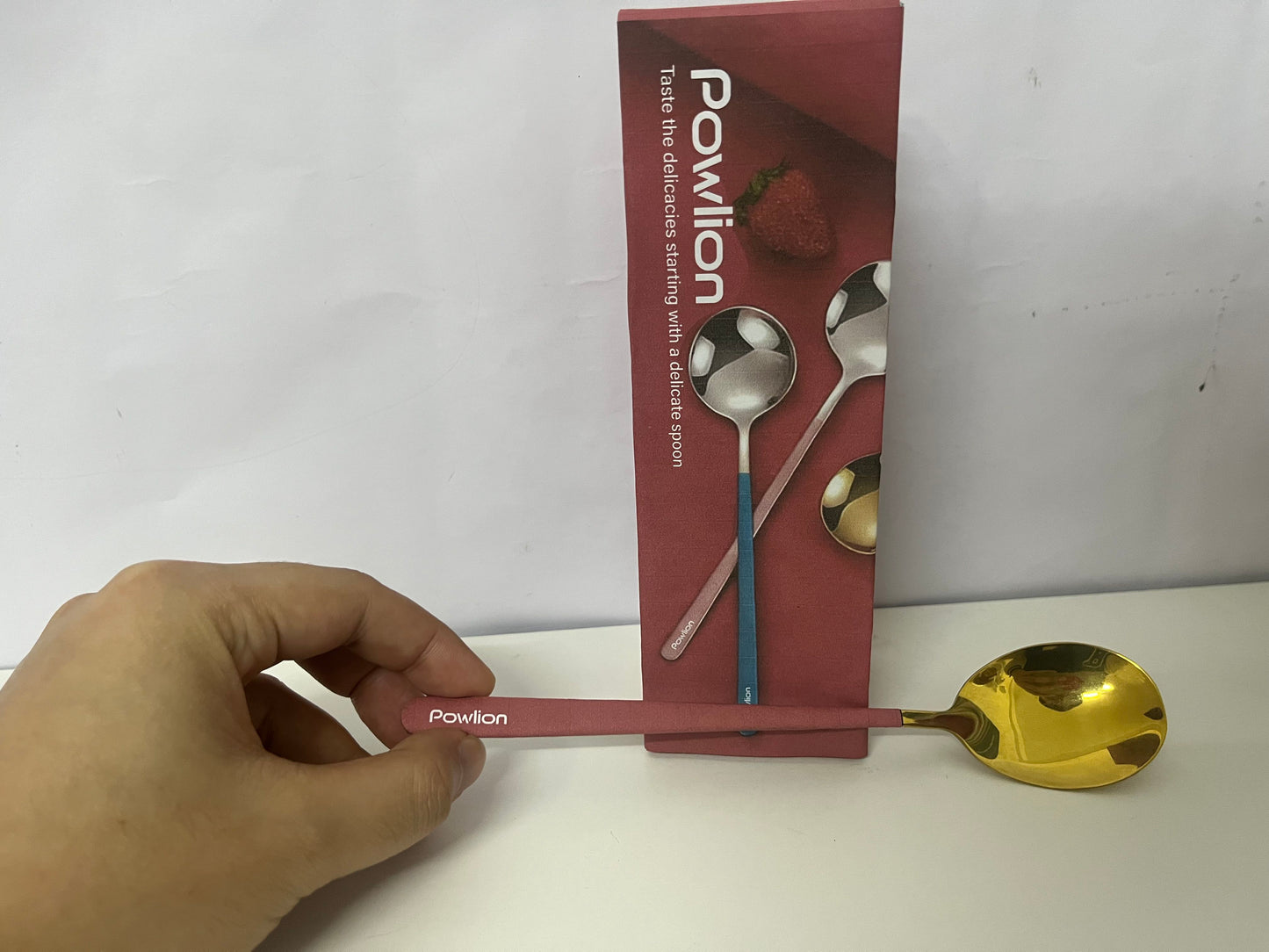 【Powlion Hammered Stainless Steel Spoon】—— Elevate Every Bite with Elegance & Durability