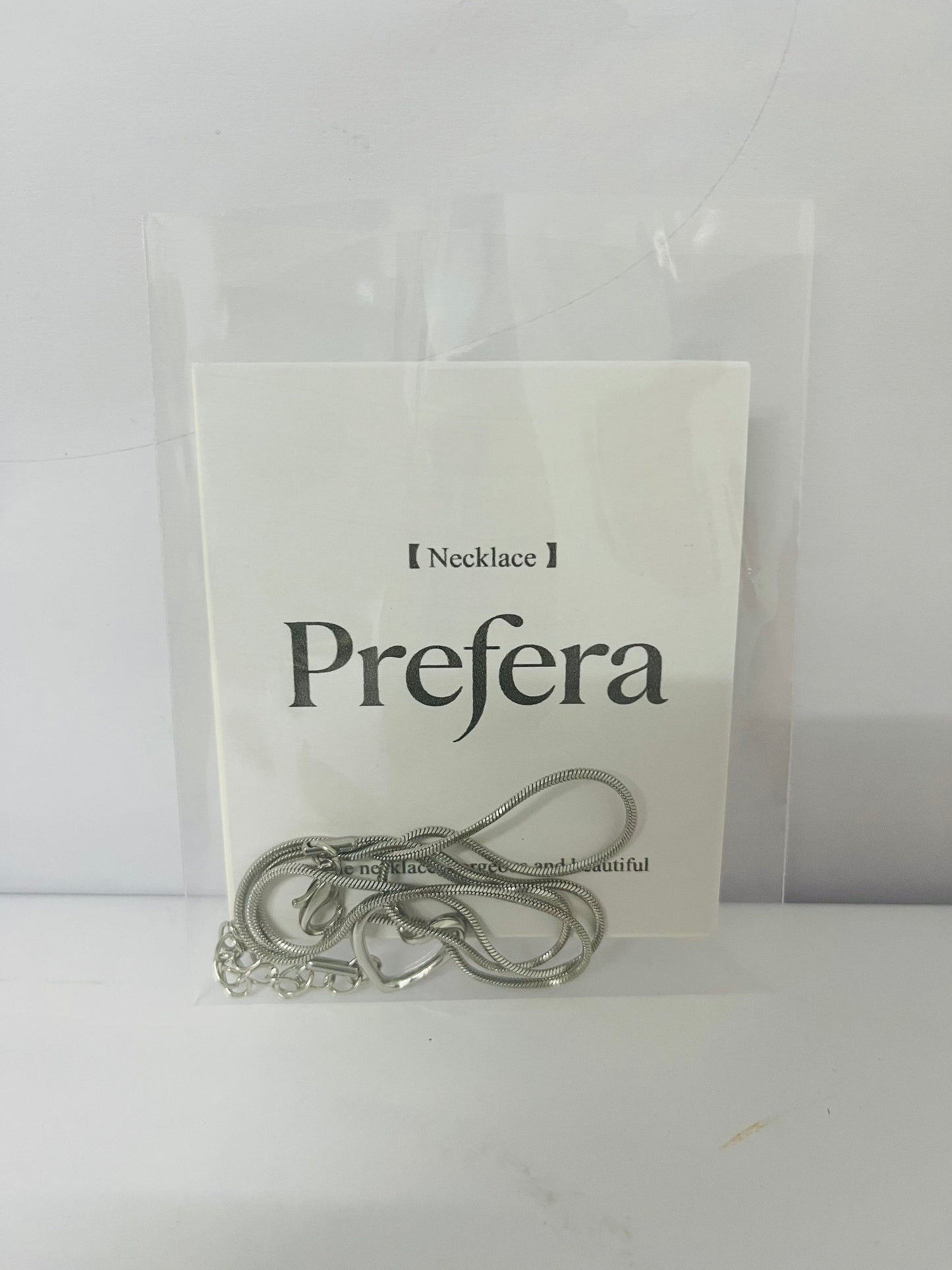 Prefera Jewelers Stainless Steel Open Heart Charm Wedding Statement Birthday Holiday Pendant Necklace