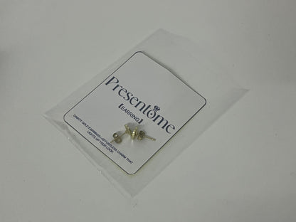 [Presentome Earrings]——Presentome Mini Heart Stud Earrings - 14K Gold Plated Delicate Ear Jewelry