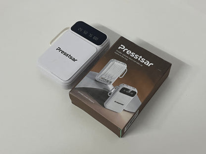 [Presstsar Portable power chargers]-Portable 4-in-1 Power Bank - 5000mAh High-Capacity Charger