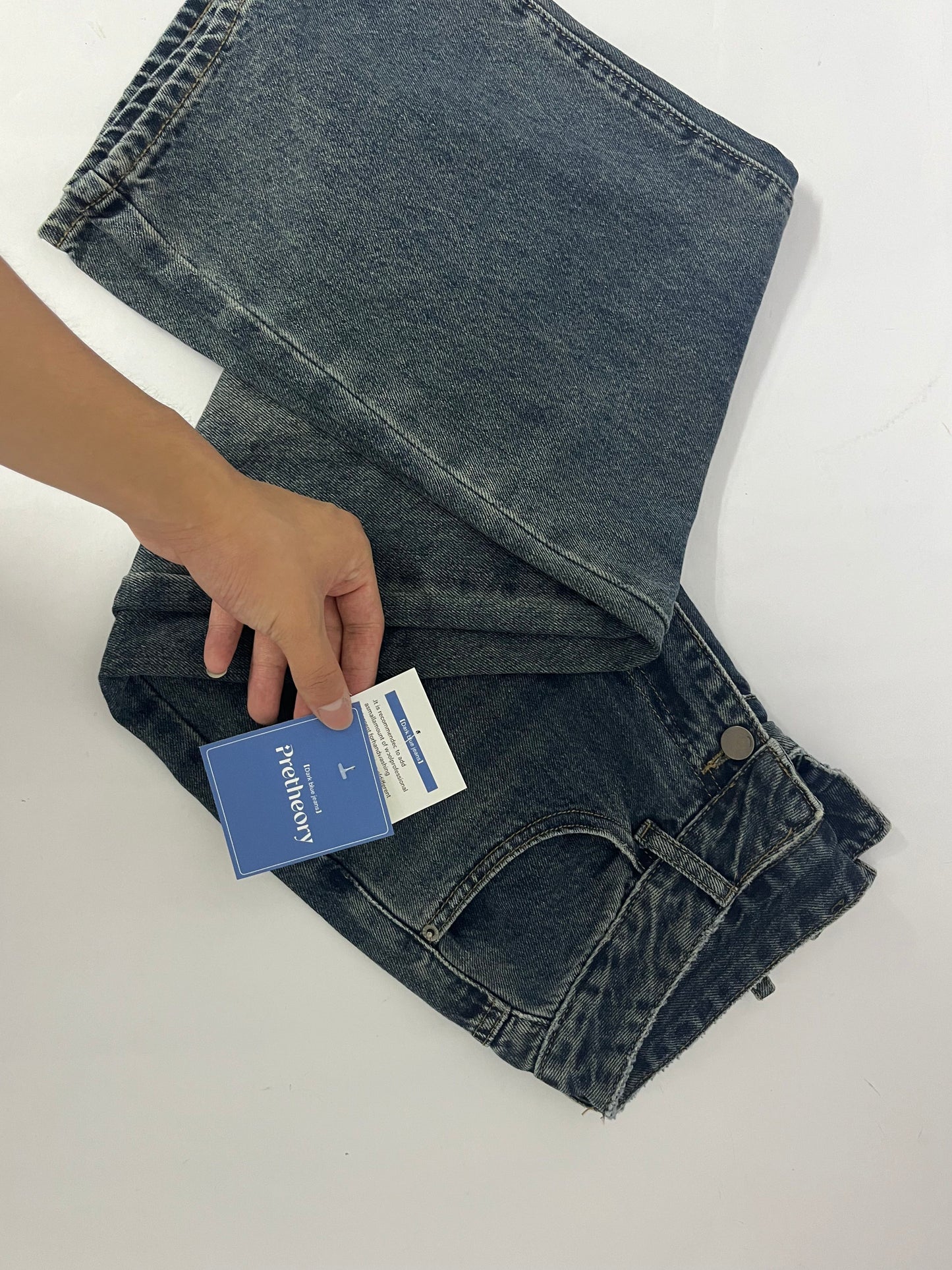Pretheory Women's Super Hi Rise Wide Leg Denim