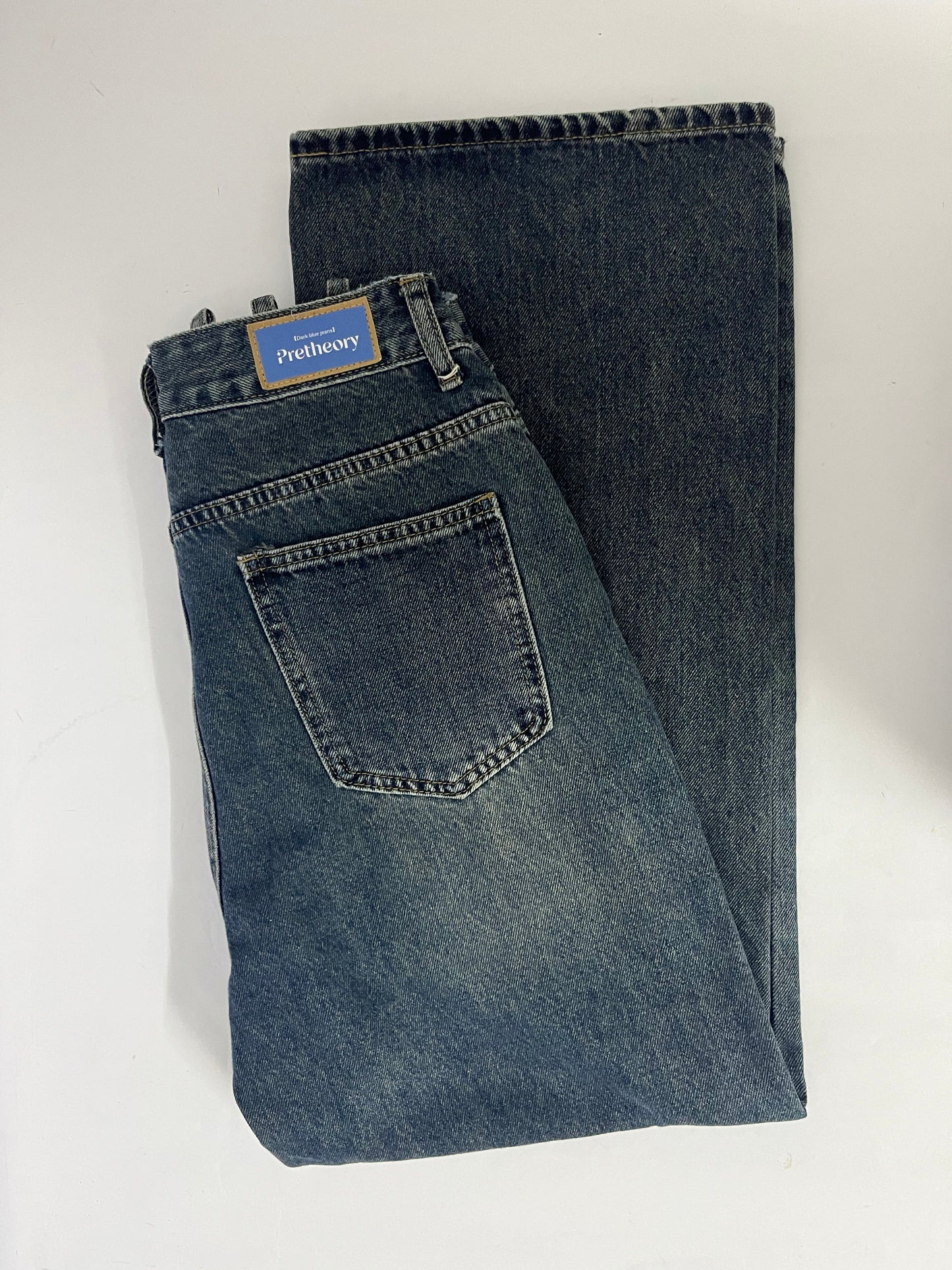 Pretheory Women's Super Hi Rise Wide Leg Denim