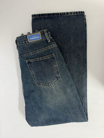 Pretheory Women's Super Hi Rise Wide Leg Denim