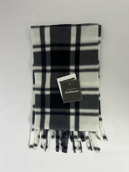 Pretheory Exquisite Mongolia Wool Scarf - Classic Plaid Design, Opulent Winter Warmth