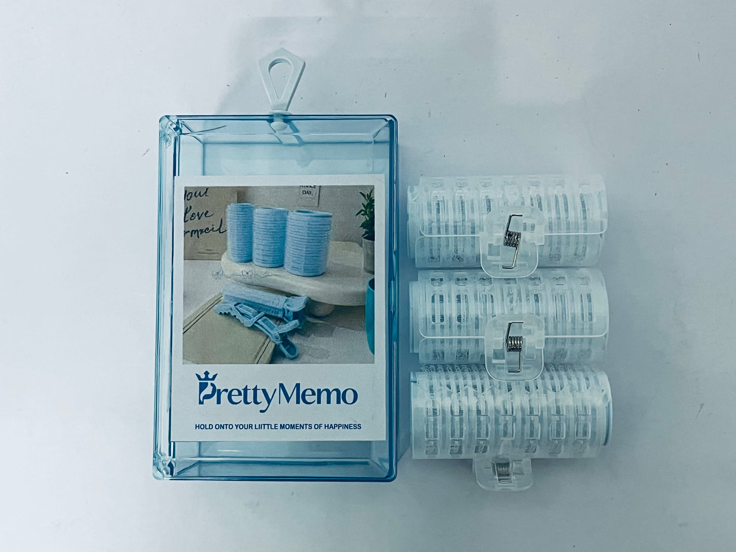 PrettyMemo 3-Pack Self-Grip Hair Rollers – 3.0cm (1") Curlers for Volume, Random Color