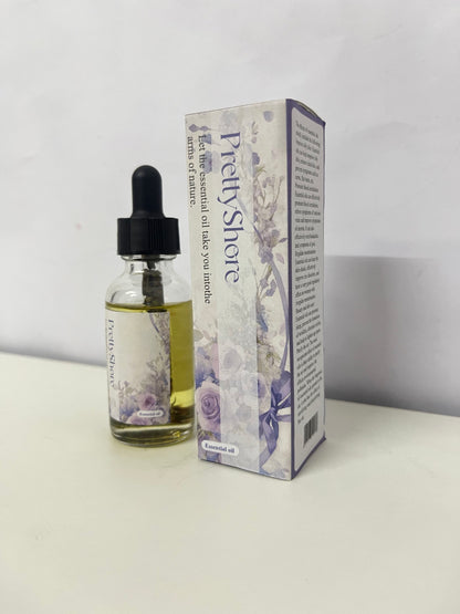 PrettyShore Natural Plant Essential Oil | Immersive Nature Aromatherapy, Multi-Effect Nourishment for Body & Mind, Pure Plant Extracts Choice