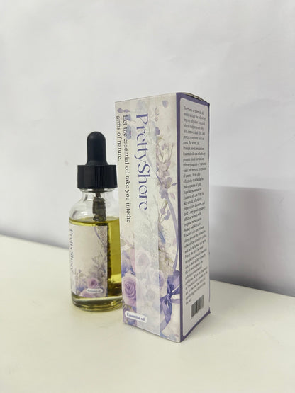 PrettyShore Natural Plant Essential Oil | Immersive Nature Aromatherapy, Multi-Effect Nourishment for Body & Mind, Pure Plant Extracts Choice