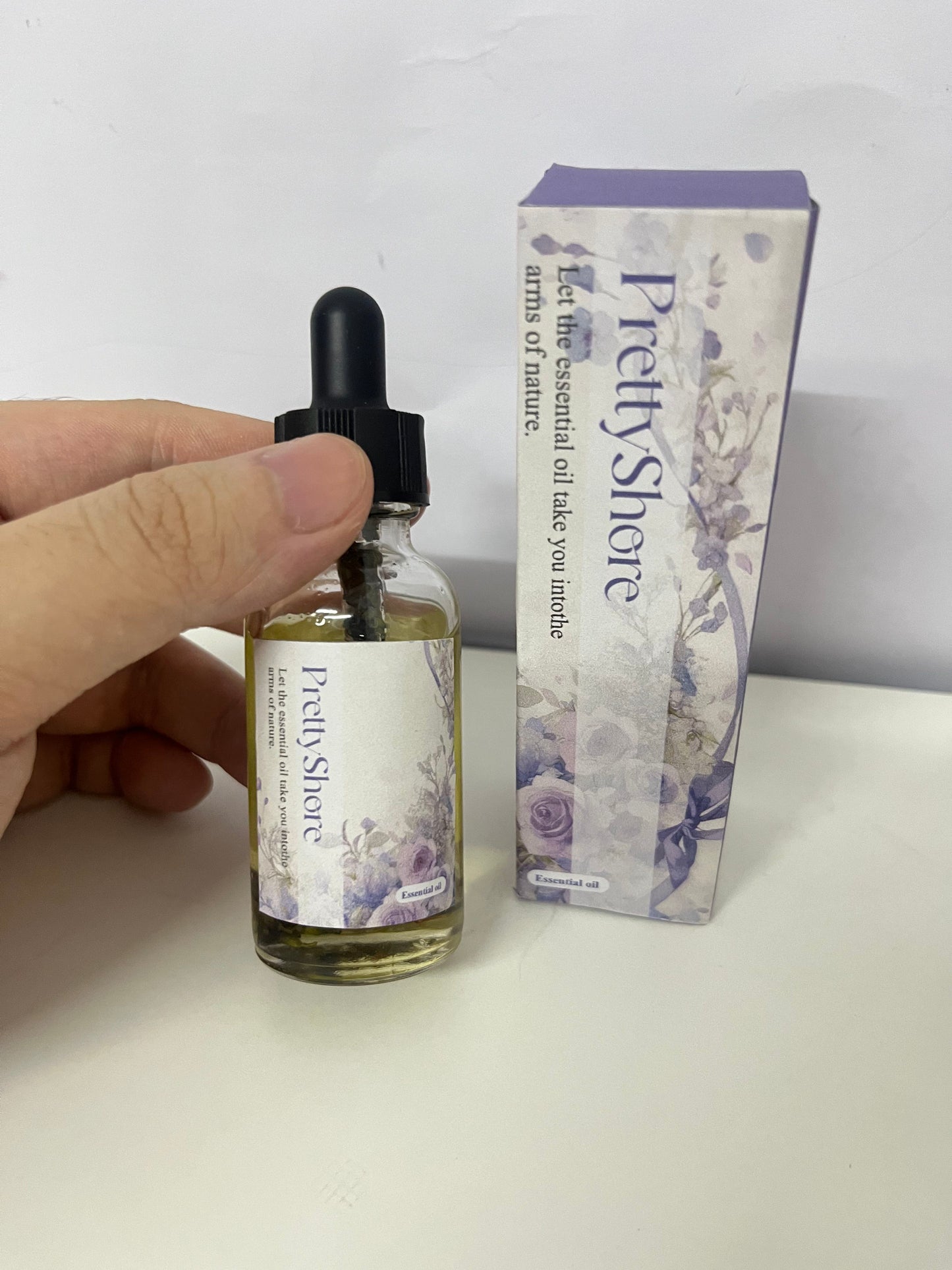 PrettyShore Natural Plant Essential Oil | Immersive Nature Aromatherapy, Multi-Effect Nourishment for Body & Mind, Pure Plant Extracts Choice