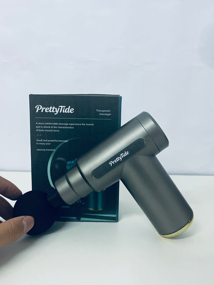 PrettyTide Portable Fascia Gun Mini & Powerful Comfortable Massage A Portable Relief Tool for Daily Relaxation