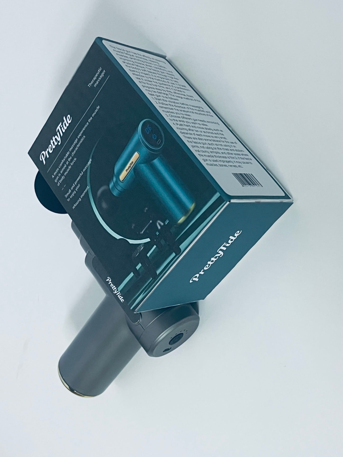 PrettyTide Portable Fascia Gun Mini & Powerful Comfortable Massage A Portable Relief Tool for Daily Relaxation