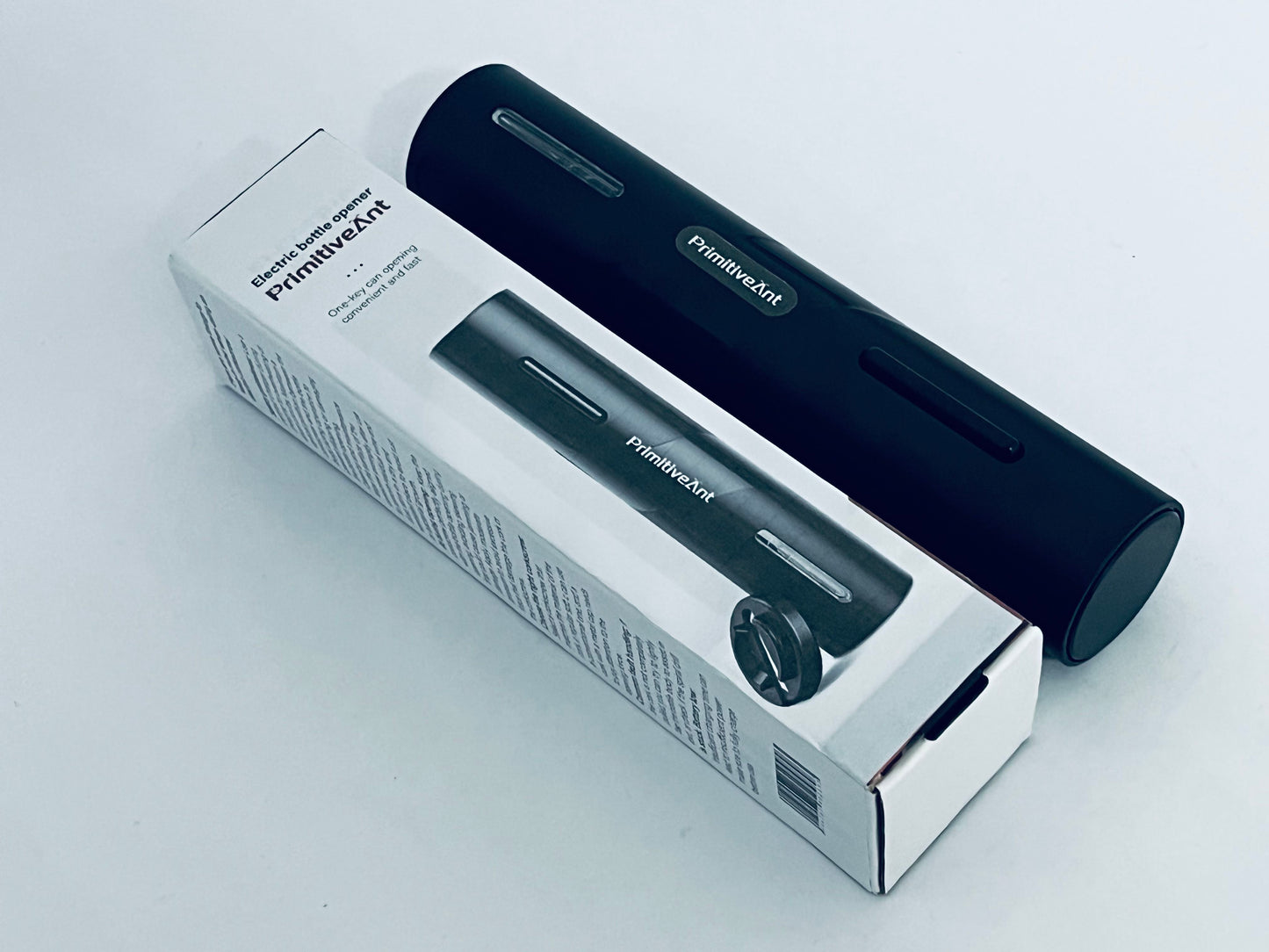 PrimitiveAnt Electric Can Opener, Can Opener Electric for Seniors with Smooth Edge, Black