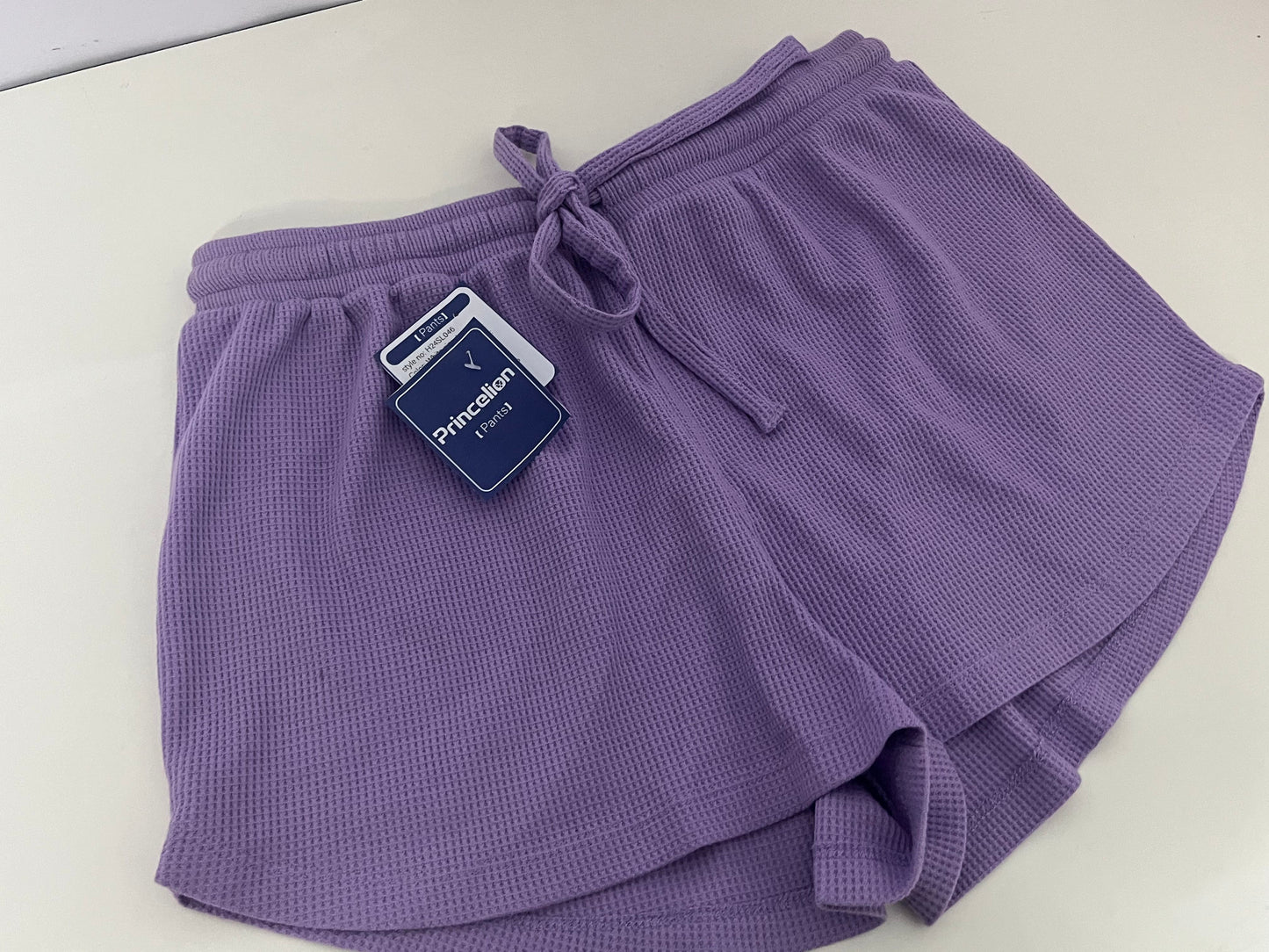[Princelion Pants]——Princelion Waffle Knit Lounge Shorts - Soft & Skin-Friendly Casual Shorts for Home & Outdoors