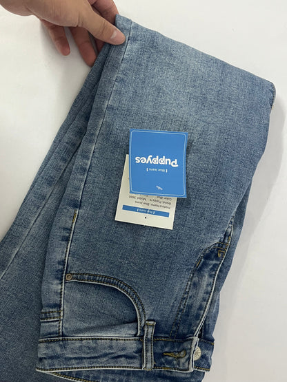 Puppyes  Jeans for Women  High-Rise Skinny Raw Edge Hem