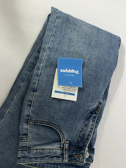 Puppyes  Jeans for Women  High-Rise Skinny Raw Edge Hem